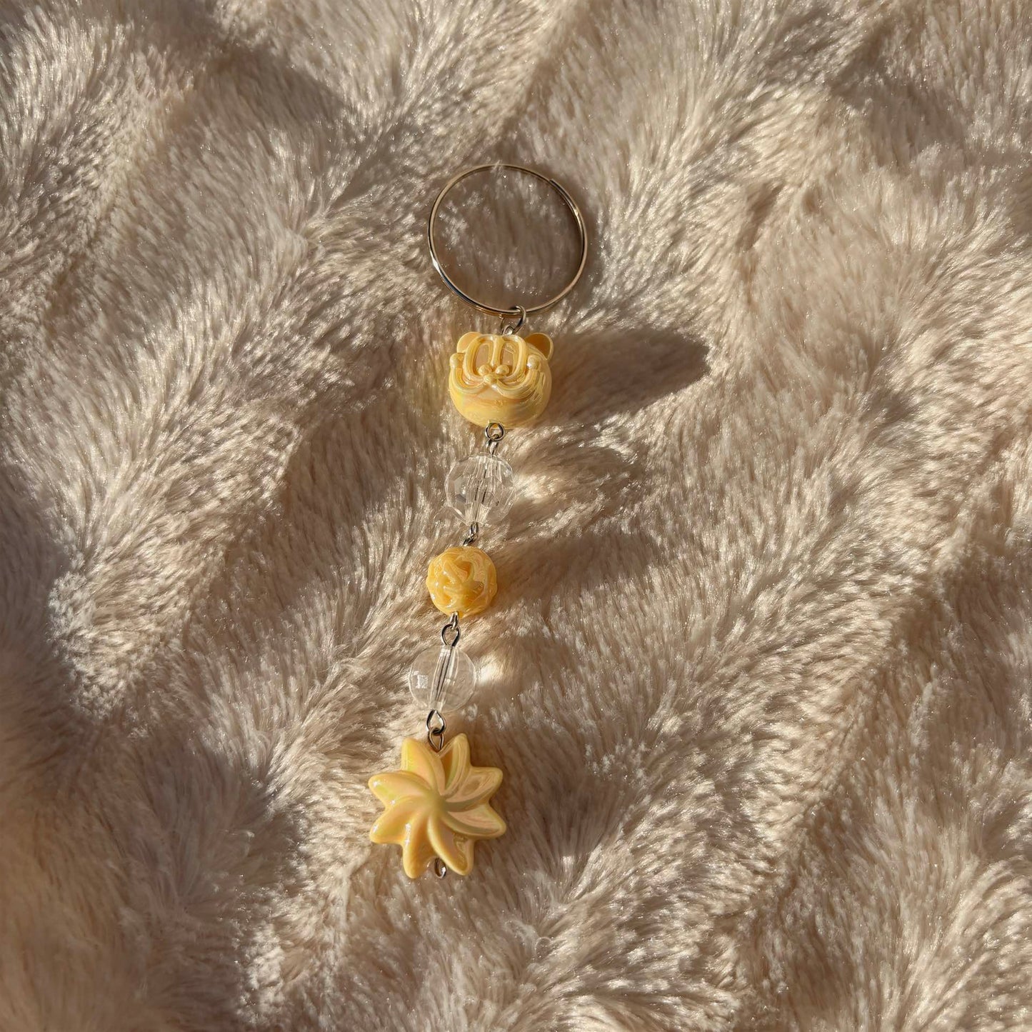 Lemon Meringue Keychain