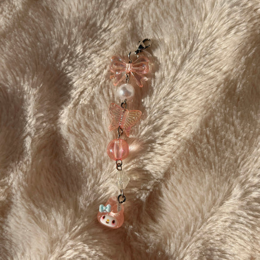 My Melody Pink Keychain